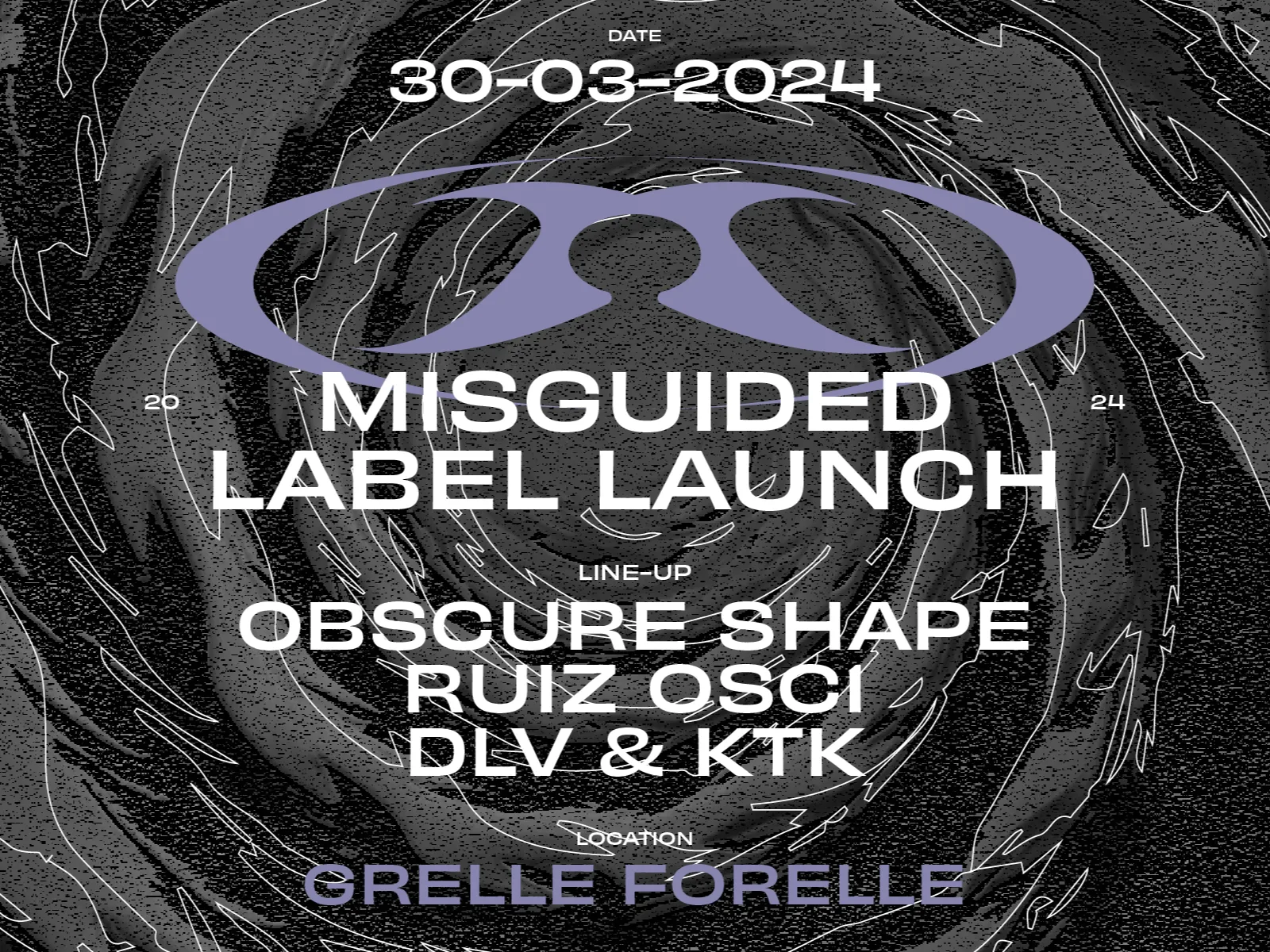 DLV pres. Misguided w/ Obscure Shape, Ruiz OSC1, KTK | Buy tickets at ...